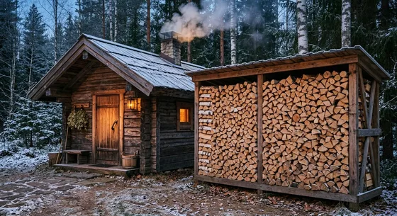 Укладка дров в Кашире, проспект Овражная, 34